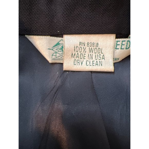 Austin Reed Petite Navy Blue Blazer Pure Wool Jacket - Picture 9 of 9